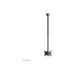 Neomounts CL35-340BL22 Dual Monitor/TV Mount Ceiling | Adjustable Height, Rotate, Tilt, Swivel | 23-42 " | Maximum weight (capac