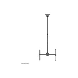 Neomounts CL35-440BL16L Monitor/TV Mount Ceiling | Adjustable Height, Rotate, Tilt, Swivel | 37-70 " | Maximum weight (capacity)