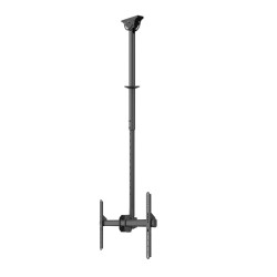 Neomounts CL35-440BL16L Monitor/TV Mount Ceiling | Adjustable Height, Rotate, Tilt, Swivel | 37-70 " | Maximum weight (capacity)