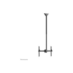 Neomounts CL35-440BL16L Monitor/TV Mount Ceiling | Adjustable Height, Rotate, Tilt, Swivel | 37-70 " | Maximum weight (capacity)