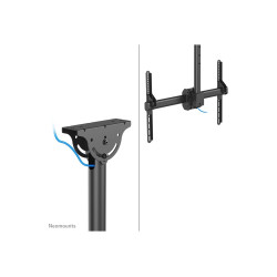 Neomounts CL35-440BL16L Monitor/TV Mount Ceiling | Adjustable Height, Rotate, Tilt, Swivel | 37-70 " | Maximum weight (capacity)