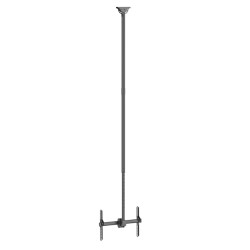 Neomounts CL35-440BL16XL Monitor/TV Mount Ceiling | Adjustable Height, Rotate, Tilt, Swivel | 37-70 " | Maximum weight (capacity