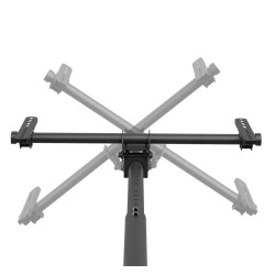 Neomounts CL35-440BL16XL Monitor/TV Mount Ceiling | Adjustable Height, Rotate, Tilt, Swivel | 37-70 " | Maximum weight (capacity