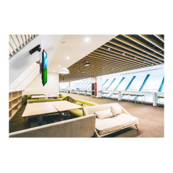 Neomounts FPMA-C020BLACK Monitor/TV Mount Ceiling | Adjustable Height, Tilt | 10-40 " | Maximum weight (capacity) 20 kg | Black