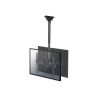 Neomounts NM-C440DBLACK Dual monitor/TV mount ceiling | Adjustable Height, Rotate, Tilt, Swivel | 32-60 " | Maximum weight (capa