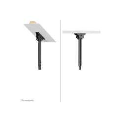 Neomounts NM-C440DBLACK Dual monitor/TV mount ceiling | Adjustable Height, Rotate, Tilt, Swivel | 32-60 " | Maximum weight (capa