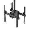 Neomounts NM-C440DBLACK Dual monitor/TV mount ceiling | Adjustable Height, Rotate, Tilt, Swivel | 32-60 " | Maximum weight (capa