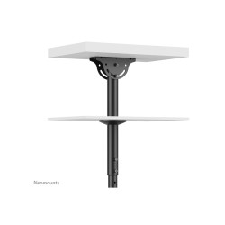 Neomounts NM-C440DBLACK Dual monitor/TV mount ceiling | Adjustable Height, Rotate, Tilt, Swivel | 32-60 " | Maximum weight (capa