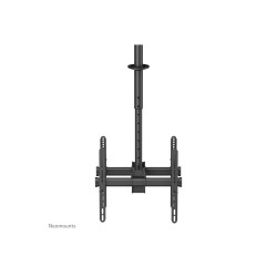 Neomounts NM-C440DBLACK Dual monitor/TV mount ceiling | Adjustable Height, Rotate, Tilt, Swivel | 32-60 " | Maximum weight (capa
