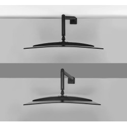 Neomounts Desk Mount | DS70PLUS-450BL1 Monitor Arm | Adjustable Height, Rotate, Tilt, Swivel | 17-49 " | Maximum weight (capacit