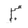 Neomounts Desk Mount | DS60-425BL1 Monitor arm | Adjustable Height, Rotate, Tilt, Swivel | 17-27 " | Maximum weight (capacity) 8