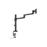 Neomounts Desk Mount | DS60-425BL1 Monitor arm | Adjustable Height, Rotate, Tilt, Swivel | 17-27 " | Maximum weight (capacity) 8