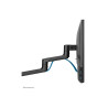 Neomounts Desk Mount | DS60-425BL2 Monitor Arm | Adjustable Height, Rotate, Tilt, Swivel | 17-27 " | Maximum weight (capacity) 8