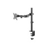 Neomounts Desk Mount | FPMA-D550BLACK Monitor Arm | Adjustable Height, Rotate, Tilt, Swivel | 10-32 " | Maximum weight (capacity
