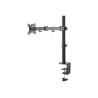 Neomounts Desk Mount | FPMA-D550BLACK Monitor Arm | Adjustable Height, Rotate, Tilt, Swivel | 10-32 " | Maximum weight (capacity