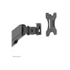 Neomounts Desk Mount | DS90-325BL1 Sit-stand workstation desk | Adjustable Height, Rotate, Tilt, Swivel | 17-32 " | Maximum weig