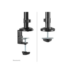 Neomounts Desk Mount | DS90-325BL1 Sit-stand workstation desk | Adjustable Height, Rotate, Tilt, Swivel | 17-32 " | Maximum weig