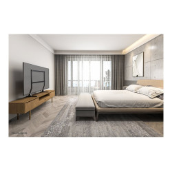 Neomounts Desk Mount | DS45-430BL18 TV stand | Adjustable Height | 45-90 " | Maximum weight (capacity) 60 kg | Black