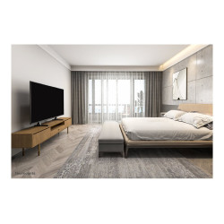 Neomounts Desk Mount | DS45-430BL18 TV stand | Adjustable Height | 45-90 " | Maximum weight (capacity) 60 kg | Black