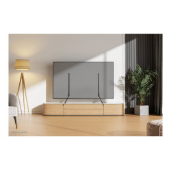 Neomounts Desk Mount | DS45-430BL18 TV stand | Adjustable Height | 45-90 " | Maximum weight (capacity) 60 kg | Black