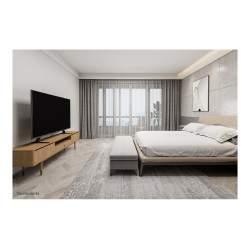 Neomounts Desk Mount | DS45-430BL18 TV stand | Adjustable Height | 45-90 " | Maximum weight (capacity) 60 kg | Black