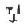 Neomounts Floor stand | FL45S-825BL1 TV floor stand | Adjustable Height, Tilt | 37-75 " | Maximum weight (capacity) 70 kg | Blac