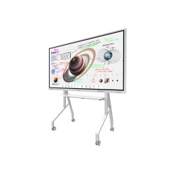 Neomounts Floor stand | FL50-525WH1 TV trolley | Adjustable Height | 55-86 " | Maximum weight (capacity) 76 kg | White