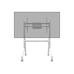 Neomounts Floor stand | FL50-525WH1 TV trolley | Adjustable Height | 55-86 " | Maximum weight (capacity) 76 kg | White