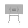 Neomounts Floor stand | FL50-525WH1 TV trolley | Adjustable Height | 55-86 " | Maximum weight (capacity) 76 kg | White
