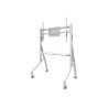 Neomounts Floor stand | FL50-525WH1 TV trolley | Adjustable Height | 55-86 " | Maximum weight (capacity) 76 kg | White