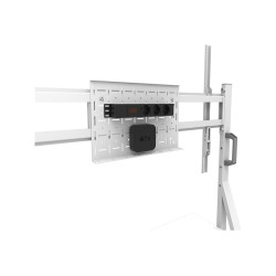 Neomounts Floor stand | FL50-525WH1 TV trolley | Adjustable Height | 55-86 " | Maximum weight (capacity) 76 kg | White