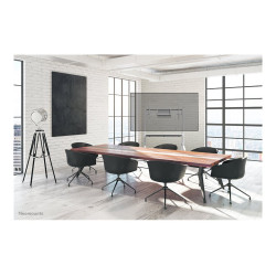 Neomounts Floor stand | FL50-525WH1 TV trolley | Adjustable Height | 55-86 " | Maximum weight (capacity) 76 kg | White