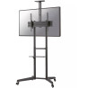 Neomounts Floor stand | FL50-550BL1 TV trolley | Adjustable Height, Tilt | 37-70 " | Maximum weight (capacity) 50 kg | Black