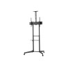 Neomounts Floor stand | FL50-550BL1 TV trolley | Adjustable Height, Tilt | 37-70 " | Maximum weight (capacity) 50 kg | Black