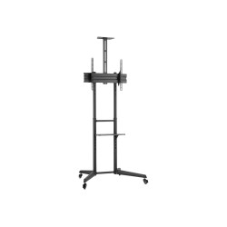 Neomounts Floor stand | FL50-550BL1 TV trolley | Adjustable Height, Tilt | 37-70 " | Maximum weight (capacity) 50 kg | Black