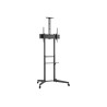 Neomounts Floor stand | FL50-550BL1 TV trolley | Adjustable Height, Tilt | 37-70 " | Maximum weight (capacity) 50 kg | Black