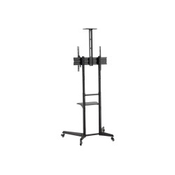 Neomounts Floor stand | FL50-550BL1 TV trolley | Adjustable Height, Tilt | 37-70 " | Maximum weight (capacity) 50 kg | Black
