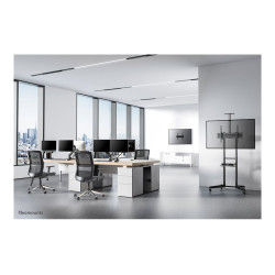 Neomounts Floor stand | FL50-550BL1 TV trolley | Adjustable Height, Tilt | 37-70 " | Maximum weight (capacity) 50 kg | Black