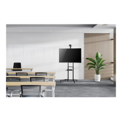 Neomounts Floor stand | FL50-550BL1 TV trolley | Adjustable Height, Tilt | 37-70 " | Maximum weight (capacity) 50 kg | Black