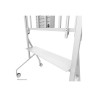 Neomounts Floor stand | FL50-575WH1 TV trolley | Adjustable Height | 65-110 " | Maximum weight (capacity) 125 kg | White