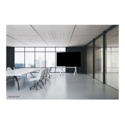 Neomounts Floor stand | FL50-575WH1 TV trolley | Adjustable Height | 65-110 " | Maximum weight (capacity) 125 kg | White
