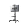 Neomounts Floor stand | NM-M1700BLACK TV trolley | Adjustable Height | 32-75 " | Maximum weight (capacity) 50 kg | Black