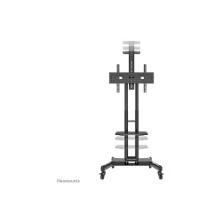 Neomounts Floor stand | NM-M1700BLACK TV trolley | Adjustable Height | 32-75 " | Maximum weight (capacity) 50 kg | Black