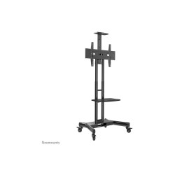 Neomounts Floor stand | NM-M1700BLACK TV trolley | Adjustable Height | 32-75 " | Maximum weight (capacity) 50 kg | Black