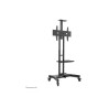 Neomounts Floor stand | NM-M1700BLACK TV trolley | Adjustable Height | 32-75 " | Maximum weight (capacity) 50 kg | Black
