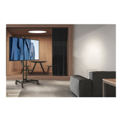 Neomounts Floor stand | NM-M1700BLACK TV trolley | Adjustable Height | 32-75 " | Maximum weight (capacity) 50 kg | Black