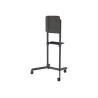 Neomounts Floor stand | NS-M1250BLACK TV trolley | Rotate, Tilt | 37-70 " | Maximum weight (capacity) 70 kg | Black
