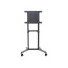 Neomounts Floor stand | NS-M1250BLACK TV trolley | Rotate, Tilt | 37-70 " | Maximum weight (capacity) 70 kg | Black