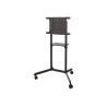 Neomounts Floor stand | NS-M1250BLACK TV trolley | Rotate, Tilt | 37-70 " | Maximum weight (capacity) 70 kg | Black