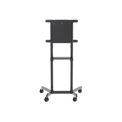 Neomounts Floor stand | NS-M1250BLACK TV trolley | Rotate, Tilt | 37-70 " | Maximum weight (capacity) 70 kg | Black